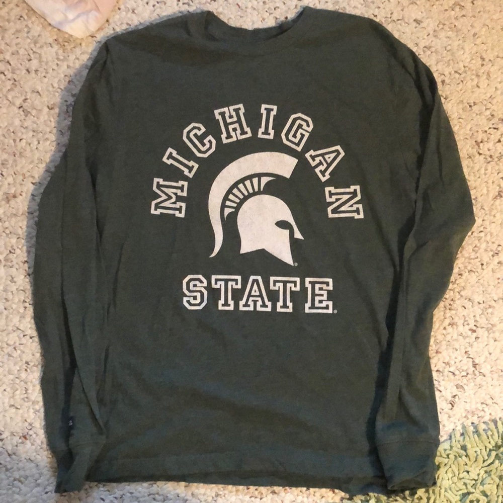 MSU long sleeve tee